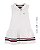 Vestido Tommy Polo Piquet Cavado Branco - Imagem 1