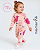 Macacão Pijama Fleece Moon Bear - Imagem 1