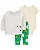 Conjunto 3 Peças Com Agasalho Quiltado Miss Daisy - Imagem 1