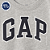 Camiseta Gap Logo Cinza - Imagem 3