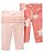 Kit Calça Floral Pêssego - Imagem 1