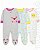 Kit Macacão de Bebê com 3 Peças Coalinha - Imagem 1