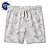 Bermuda Gap Malha Cinza Estampada - Imagem 1