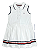 Vestido Tommy Polo Infantil Cavado Branco - Imagem 1