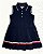 Vestido Infantil Tommy Hilfiger Cavado Marinho - Imagem 2