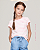 Camiseta TH Manga Curta com Babados Listrada New Rose - Imagem 2
