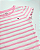 Camiseta TH Manga Curta com Babados Listrada New Rose - Imagem 4