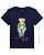 Camiseta Polo Bear Office Navy - Imagem 1