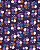 Kit Pijama Infantil 4 Peças Floral Purple - Imagem 2