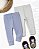 Kit Calça Carters Bebê Azul/ Cinza Mescla - Imagem 1