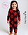 Macacão Pijama Fleece Infantil Strawberries - Imagem 1