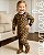 Macacão Pijama Carters Fleece Leopard Print - Imagem 1