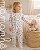 Macacão Pijama Fleece Cat Print - Imagem 1