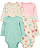 Kit Body Manga Longa Hearts Butterfly - Imagem 1