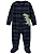 Macacão Pijama Fleece Dinossauro Marinho - Imagem 2