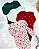 Kit Body Manga Longa Scarlet Floral - Imagem 1