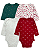 Kit Body Manga Longa Scarlet Floral - Imagem 2