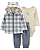 Conjunto 3 Peças Com Agasalho Fleece Urso - Imagem 3