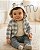 Conjunto Bebe Carters Agasalho Fleece Urso - Imagem 1