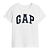 Camiseta Gap Logo Branca - Imagem 1