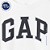 Camiseta Gap Kids Logo Branca - Imagem 2