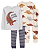 Kit Pijama Infantil Carters 4 Peças Jurassic - Imagem 2