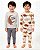 Kit Pijama Infantil Carters 4 Peças Jurassic - Imagem 1
