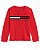Camiseta Infantil Tommy Hilfiger Flag Vermelha - Imagem 2