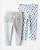 Kit Calça Bebê Carters Floral/ Azul - Imagem 2