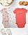 Kit Body Carters Manga Curta Floral Joaninhas - Imagem 1