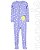 Macacão Pijama Carters Algodão Frutas Lilás - Imagem 3