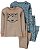 Kit Pijama Infantil Carters 4 Peças Animals - Imagem 5