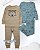 Kit Pijama Infantil Carters 4 Peças Animals - Imagem 2