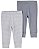 Kit Calça Bebê Carters Cinza e Listrado - Imagem 5