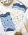 Kit Body Carters Manga Curta Dogs Blue - Imagem 1