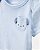 Kit Body Carters Manga Curta Dogs Blue - Imagem 2