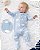 Macacão Carters Algodão Nuvens - Imagem 1