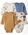 Kit Body Carters Manga Longa Jurassico - Imagem 2