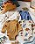 Kit Body Carters Manga Longa Jurassic Dream - Imagem 1