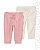 Kit Calça Bebê Carters Rosa e Creme - Imagem 4