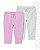 Kit Calça Bebê Carters Lilás e Cinza Mescla - Imagem 4