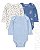 Kit Body Carters Manga Longa Romantic Blue - Imagem 5