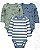Kit Body Carters Manga Longa Jurassico - Imagem 8