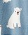 Macacão Pijama Carters Fleece Urso Polar - Imagem 2