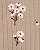 Conjunto Bebê Carters Body e Calça Floral Avelã - Imagem 5