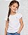 Camiseta Infantil Tommy Hilfiger Manga Flutter Branca - Imagem 1