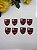 Aplique Emborrachado Time com 2 uni do Mesmo Modelo. - Imagem 2