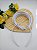 Tiara com Dentinho YAMA 37cm x 1cm Branca com 10 Unidades - Imagem 1