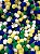 Pompom Mix BRASIL de 1cm com 100 unidades - Imagem 2
