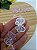 Borboleta Strass/Voal Pequena 3cm com 2 uni. - Imagem 2